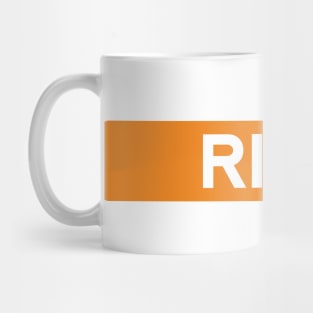 Daniel Ricciardo 3 - Driver Tag #3 Mug